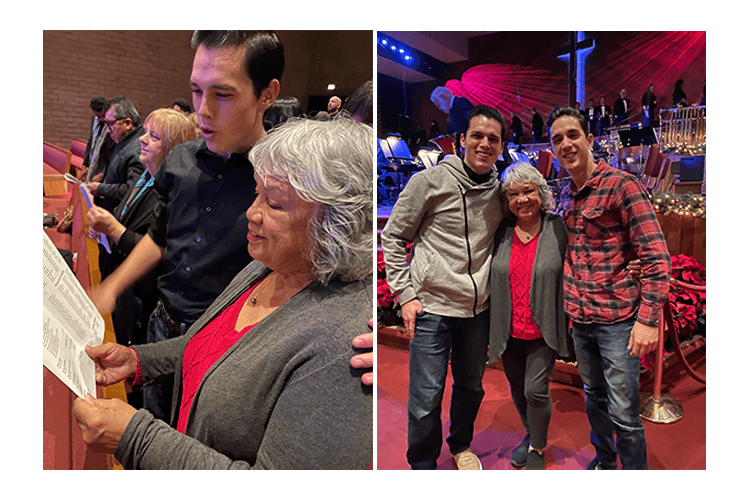 Chiropractor Torrance CA Dr. Caden Taylor and Hudson With Their Grandma