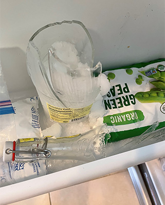 Chiropractor Torrance CA Bottle Of Lemonade In Freezer