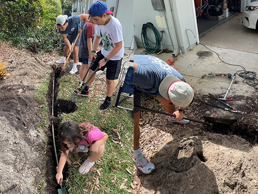 Chiropractic Torrance CA Trench Digging