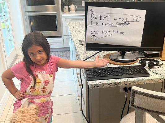 Do Not Look in the Kitchen…
