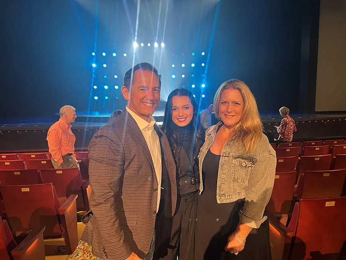 Derek Taylor and Family at Shakespeare Play