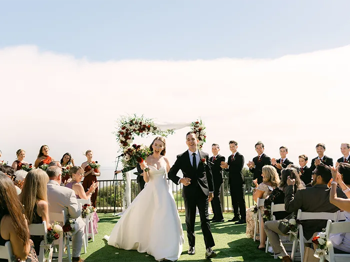 A Wedding in California…and a Football game back Home